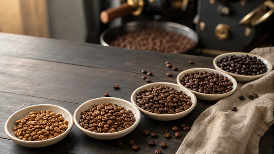 Learn About Roast Levels: Why Light, Medium and Dark Roasts Taste So Different