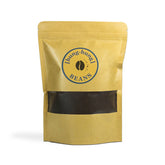 Fresh roasted Bung Bung ground coffee in bag - front of bag
